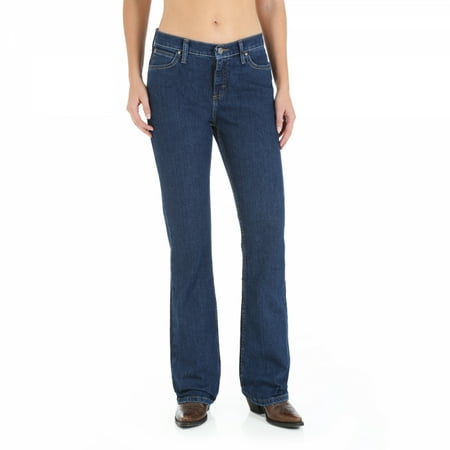 As Real As Wrangler Misses Classic Fit Boot Cut Jean