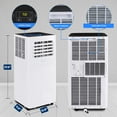 thumbnail image 6 of Portable Air Conditioner - Compact Home A/C Cooling Unit with Built-in Dehumidifier & Fan Modes, Includes Window Mount Kit (8,000 BTU), 6 of 7