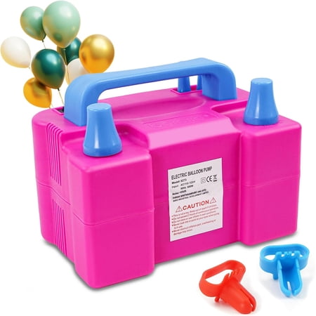 DIGITNOW Portable Dual Nozzle Electric Balloon Inflator for Party Decoration
