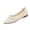 Beige, variant on Green Womens Loafer Flats Slip On Breathable Round Toe Comfortable Casual Daily Walking Lightweight Flexible All Day Wear Footwear Size 39