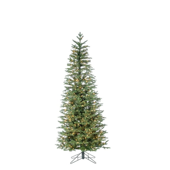 4 ft. Pre Lit Clear Incandescent Narrow Cut Jackson Pine Tree