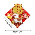 thumbnail image 2 of Chinese Year Sticker Decorative Fu Character Wall Art For Home Entryway Holiday Celebration, 2 of 8