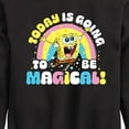 thumbnail image 3 of SpongeBob SquarePants - Today Is Going To Be Magical - Toddler & Youth Crewneck Fleece Sweatshirt, 3 of 6