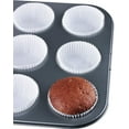 thumbnail image 2 of Baking Cups Natural Muffins Cupcake Liners Medium 500 Count No Smell Food Grade Grease, 2 of 4