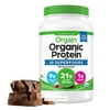 Orgain Organic Protein and Superfoods Plant Based Protein Powder, Creamy Chocolate Fudge, 2.64 lbs