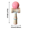 thumbnail image 3 of Kendama de madera, juego tradicional japonés de habilidad para niños y adultos, para entrenar la coordinación mano-ojo, 3 of 4