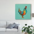 thumbnail image 3 of Trademark Fine Art 'The Strutter' Canvas Art by Phyllis Adams, 3 of 4