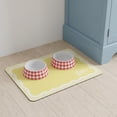 thumbnail image 5 of 1pc Personalized Pet Feeding Mat - Absorbent, Non-Slip, Custom Name Food & Water Bowl Mat for Dogs and Cats, Quick Dry Easy Clean Pet Placemat, 5 of 6