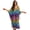 Colorful Leopard Print, variant on Kaftan Dresses for Women Plus Size Beach Cover Up Loose Kaftan Caftan Maxi Dress Loungewear Lightweight Flowey Coverups Tropical Dress for Summer Beach Pool, Paisley Flower