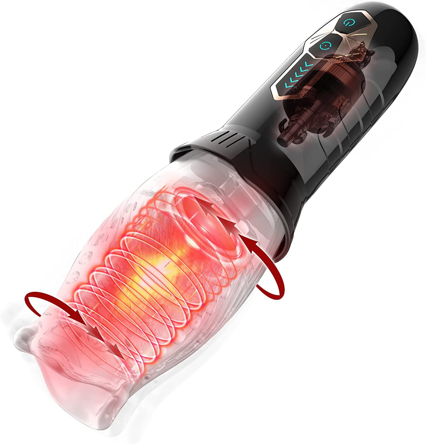 Sex Toys For Men Stroker With 10 Vibration And 5 Rotation Modes 3d