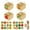 Series 1, variant on 24 Pack Gift for Kids Teenager Paper Boxes Christmas Candy Gift Bags Pouch Christmas Cookie Candy Bags for Kids