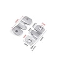 thumbnail image 2 of 8PCS Concealed Flush Mount Bracket, Picture Frame Hook, Wall Mounted Picture Hanger, Interlocking Suspension Brackets, Furniture Connector for Hanging Mirror Fixing, 2 of 5