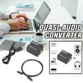 thumbnail image 2 of Optical Coaxial Toslink Digital to Analog RCA L/R Audio UK Converter D0J5, 2 of 8