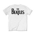 thumbnail image 2 of Men's Beatles Drop T Logo (Back Print/Retail Pack) Slim Fit T-shirt Small White, 2 of 2
