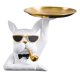 thumbnail image 1 of 1pc Creative Mini Bandeja de perro Práctica Práctica Decoración de perro Bandeja Delicate Animal Decor Bandeja, 1 of 5