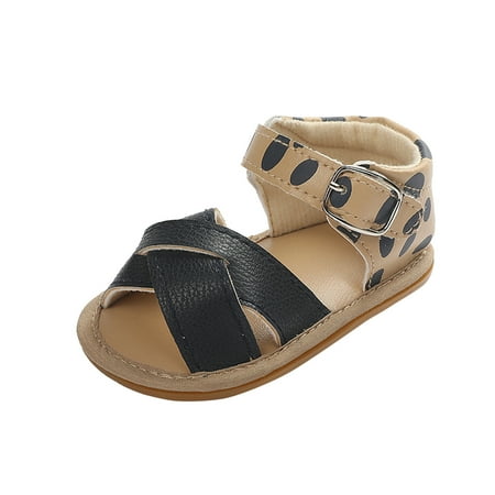 

Summer Shoes Beach Toddler Prewalker Baby Girls Roman Sandals Cross Children Baby Shoes