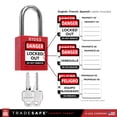 thumbnail image 3 of Kit de etiquetado Lockout TRADESAFE Professional con candados Loto, 3 of 9