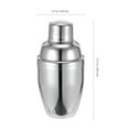 thumbnail image 5 of 1Pc Stainless Steel Cocktail Shaker Practical Drink Shaker Bartender Gift, 5 of 5