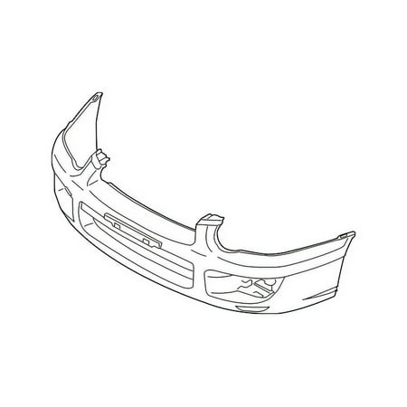 Genuine OE Subaru Bumper Cover - 57704FE090 Fits select: 2004 SUBARU IMPREZA WRX, 2005 SUBARU IMPREZA RS