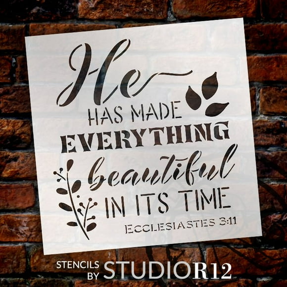 Bible Verse Stencils