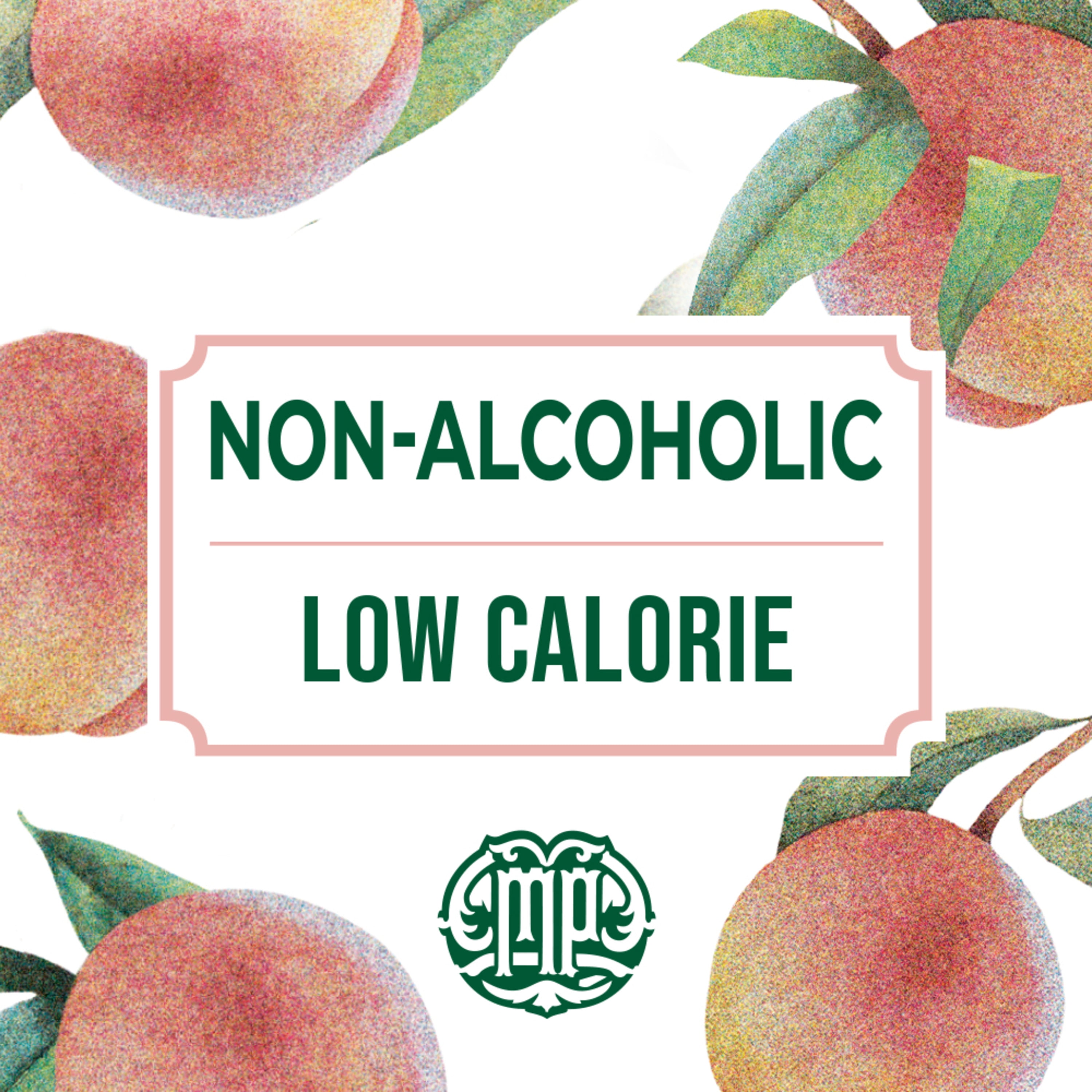 Maison Perrier MAISON PERRIER Chic Peach Spritzer, Non-Alcoholic, Peach And Rosé Wine-Flavoured Sparkling Beverage, Low Calorie Mocktail, Ready To Drink, 1 L