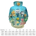 thumbnail image 2 of The Octonauts Unisex Sweatshirts Loose Pullover Sweater Hooded Hoodie 3D Printing Jacket Winter Fall Clothes M, 2 of 7