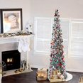 thumbnail image 2 of Árbol de Navidad artificial YuQi 150 cm con punta plateada 1,2 kg, 2 of 7