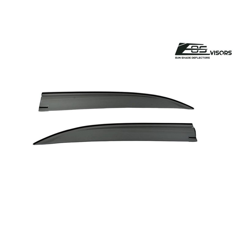 Extreme Online Store Replacement For 2013-Present Acura RDX Models  EOS  Visors JDM MUGEN Tape-On Style SMOKE TINTED Side Vents Rain Guard Window  Deflectors DWV-V125 