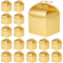 Moretreat Party favor gift boxes sold empty, Small Treat Boxes Metallic Candy Goodie Boxes for Christmas Birthday Wedding Baby Shower Party Supplies - 20 pcs
