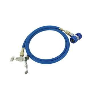 Tuyau Recharge Réfrigérant R410 3m - Tube Ajout Fluor Climatisation Voiture, Joints Cuivre & PTFE, Anti-Explosion
