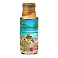 thumbnail image 3 of Carolines Treasures APH5148MUK Beach Christmas Santa Claus and Sandman Ultra Beverage Insulators for slim cans  Slim Can, 3 of 3