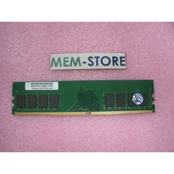 8GB DDR4 2666MHz non-ECC UDIMM Crucial CT8G4DFS8266 Equivalent RAM Memory (3rd Party)