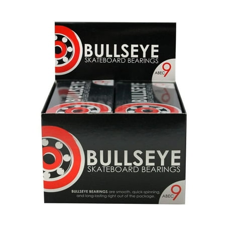 Bullseye Bearings Skateboard Longboard Abec 9 Precision Chrome 10 Packs of 8 price history on PriceWatchPro