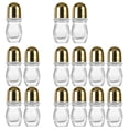 thumbnail image 4 of Glass Empty Roller Bottles Leak Proof Glass Bottles Oil Applications Bottles Storage Case for Travel Home Use, 4 of 8