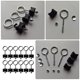 thumbnail image 4 of unbranded 12Jgo Tornillos Para De Galvanizado Negro Para Más Estabilidad, 4 of 8