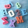 thumbnail image 2 of X Molde de letras 3d A ~ z, Moldes de resina epoxi Diy, molde para velas, herramienta de fabricación de yeso, 2 of 5