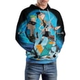 thumbnail image 6 of Phineas And Ferb Unisex Adult Hoodie Casual Hooded Sweatshirt Pullover Novelty 3D Printed Sweater Jacket XL, 6 of 8