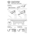 thumbnail image 4 of Exclusive Home Crystal Ball Double Curtain Rod and Finial Set, Matte Silver, Adjustable 66"-120", 4 of 8