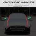 thumbnail image 7 of Car Hail Cover Protector with Storage Bag, 2025 Upgraded Hail Protector Car Cover, All Weather Snowproof Waterproof Windproof Sun Uv Protection (Silver Plus Velvet, Sedan), 7 of 7