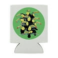 thumbnail image 2 of Colorful Toucan Town Rainforest Birds Can Cooler - Drink Sleeve Hugger Collapsible Insulator - Beverage Insulated Holder, 2 of 4