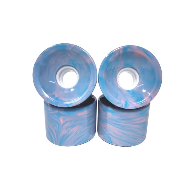 Soidarity 4 Uds. Accesorios para ruedas de patín, componentes profesionales para monopatín, accesorio de rodillo de Color sólido, reemplazo de rodillos patinar Vistoso Soidarity OD025469-08