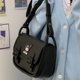 thumbnail image 3 of Bolsa de Red Kawaii Sanrio Kuromi, bolso de hombro para axilas que combina con todo, regalo de Japón y Corea del Sur, 3 of 4