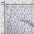 thumbnail image 2 of oneOone Polyester Spandex White Fabric Baroque Sewing Material Print Fabric By The Yard 56 Inch Wide, 2 of 4