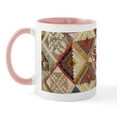 thumbnail image 2 of CafePress - Vintage Underground Railroad Quilt Mug - 11 oz Ceramic Mug - Novelty Coffee Tea Cup, 2 of 6