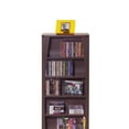 thumbnail image 3 of Atlantic Armoire Multimédia Courbée Canoe en Espresso, 3 of 4