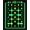 Green Blue Black, Pattern 1, variant on ODIKA Gamer Pixel Pink Burst Joystick Border Arcade Rectangular Video for Dorm Room, Small Living Apartment, Stain Resistant Low Profile