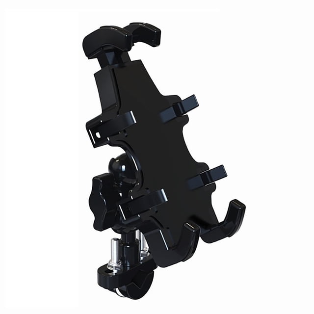Wosthever Soporte de teléfono para bicicleta, soporte Universal de montaje de aleación de aluminio, accesorio giratorio para motocicleta, Bicicletas eléctricas A42/manillar