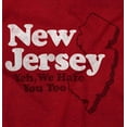 thumbnail image 2 of New Jersey We Hate You Too Benny Joke Womens Fitted Plus Size Graphic Tee Brisco Brands 2X, 2 of 5