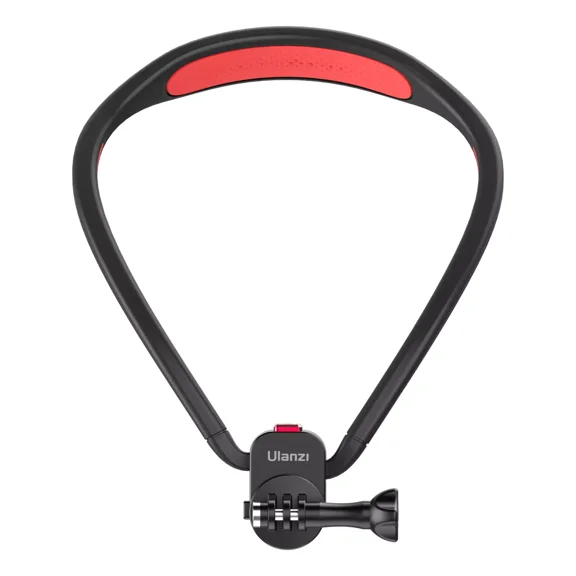 Ulanzi Go-Quick II Magnetic Neck Holder Mount – Hands-Free POV Mount for GoPro Hero 12-5, Insta360 & DJI Action Cameras