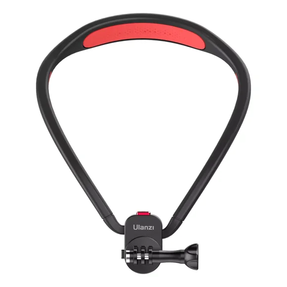 Ulanzi Go-Quick II Magnetic Neck Holder Mount – Hands-Free POV Mount for GoPro Hero 12-5, Insta360 & DJI Action Cameras